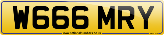 W666 MRY