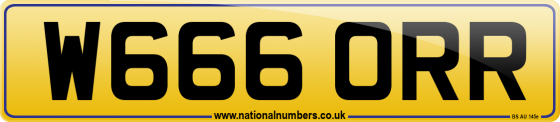 W666 ORR