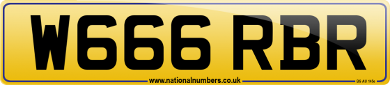 W666 RBR