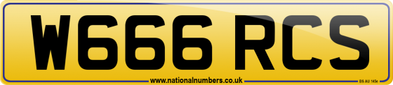 W666 RCS