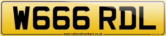 W666 RDL