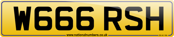 W666 RSH