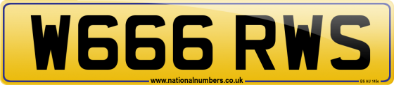 W666 RWS