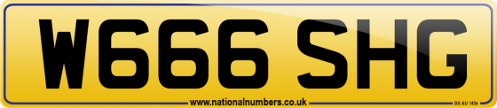 W666 SHG