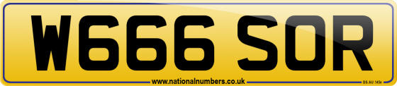 W666 SOR