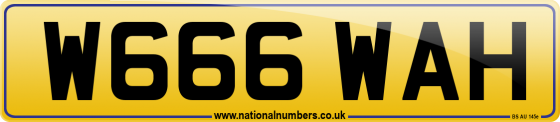 W666 WAH