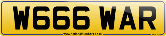 W666 WAR