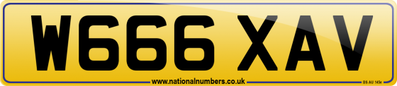 W666 XAV