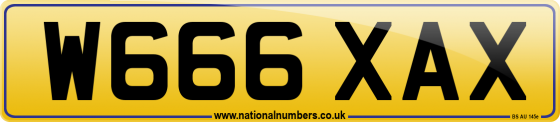 W666 XAX