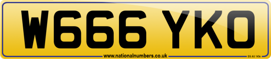W666 YKO