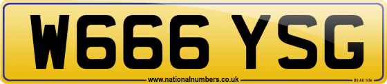 W666 YSG