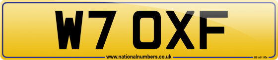 W7 OXF