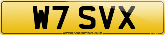 W7 SVX