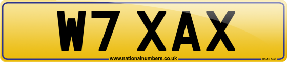 W7 XAX