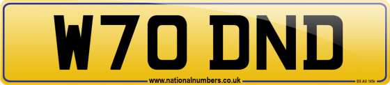 W70 DND