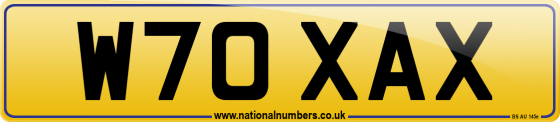 W70 XAX