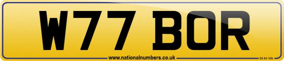 W77 BOR