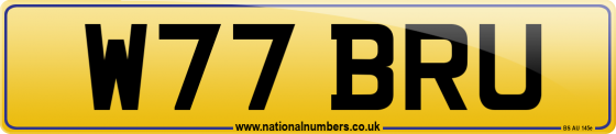 W77 BRU