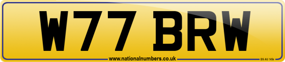 W77 BRW