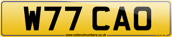 W77 CAO