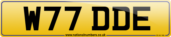 W77 DDE
