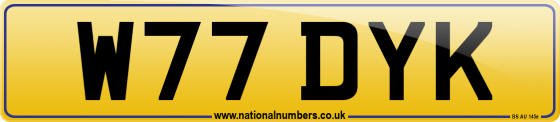 W77 DYK