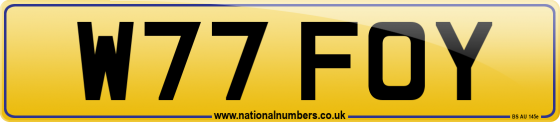 W77 FOY