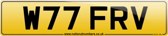 W77 FRV