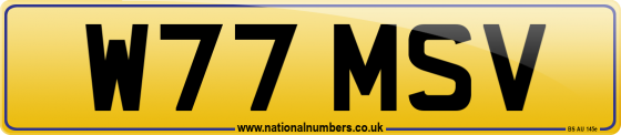 W77 MSV