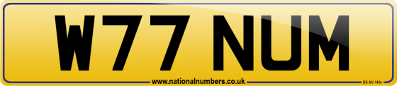 W77 NUM