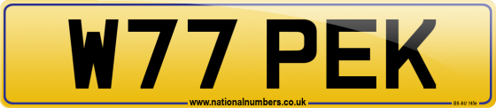 W77 PEK