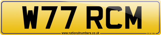 W77 RCM