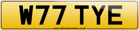 W77 TYE