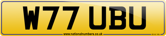 W77 UBU