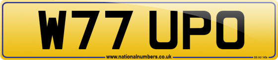 W77 UPO