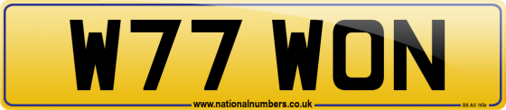 W77 WON