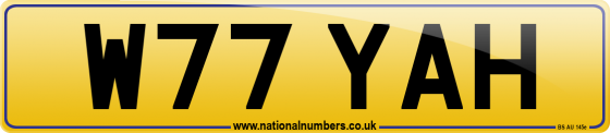 W77 YAH
