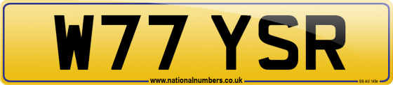 W77 YSR