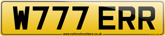 W777 ERR