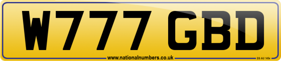 W777 GBD