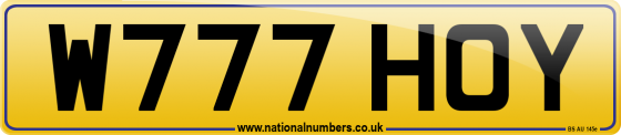W777 HOY