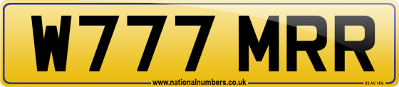 W777 MRR