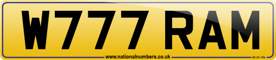 W777 RAM