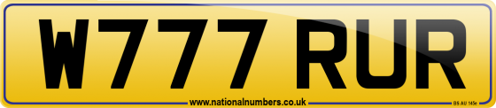W777 RUR