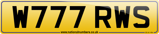 W777 RWS