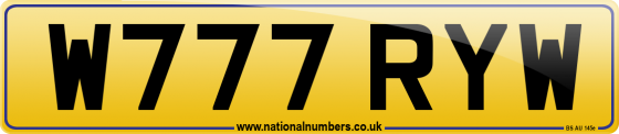 W777 RYW