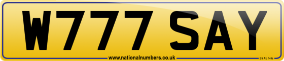 W777 SAY