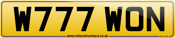 W777 WON