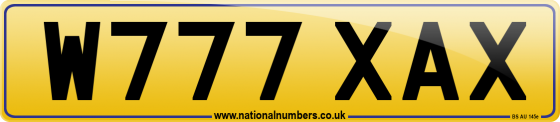 W777 XAX