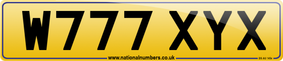 W777 XYX